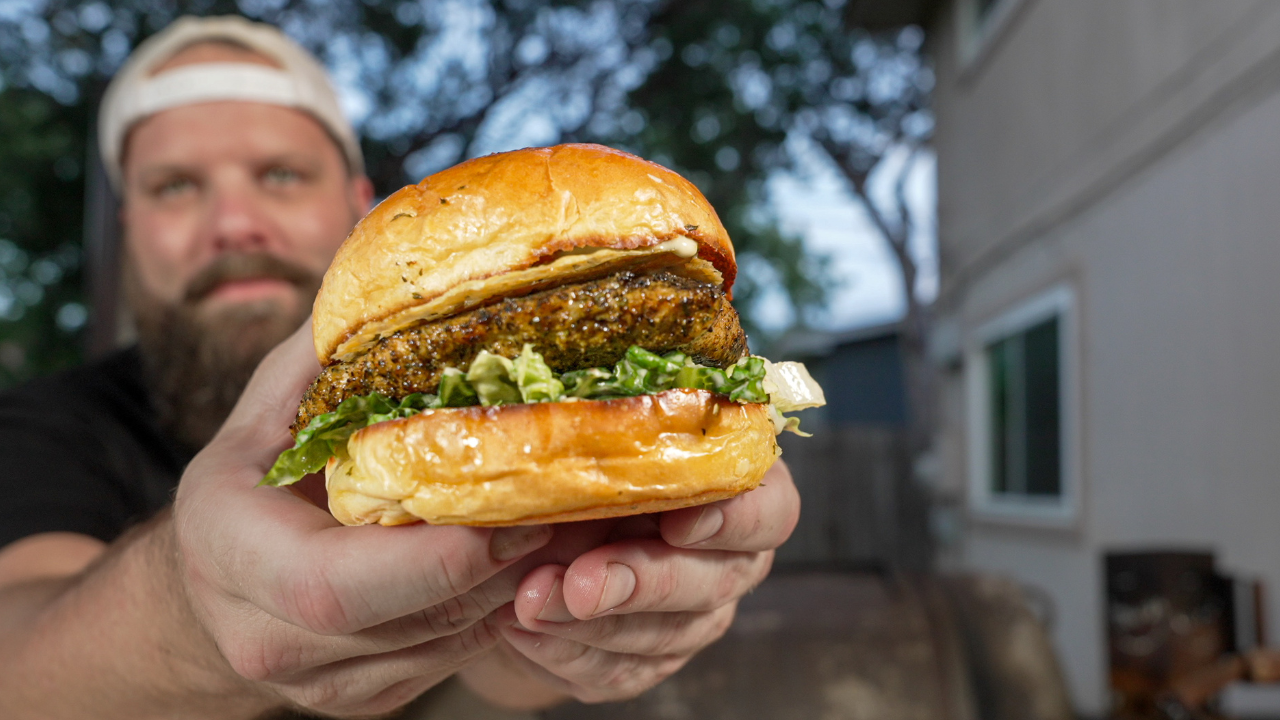 A Perfect Grilled Chicken Sandwich!