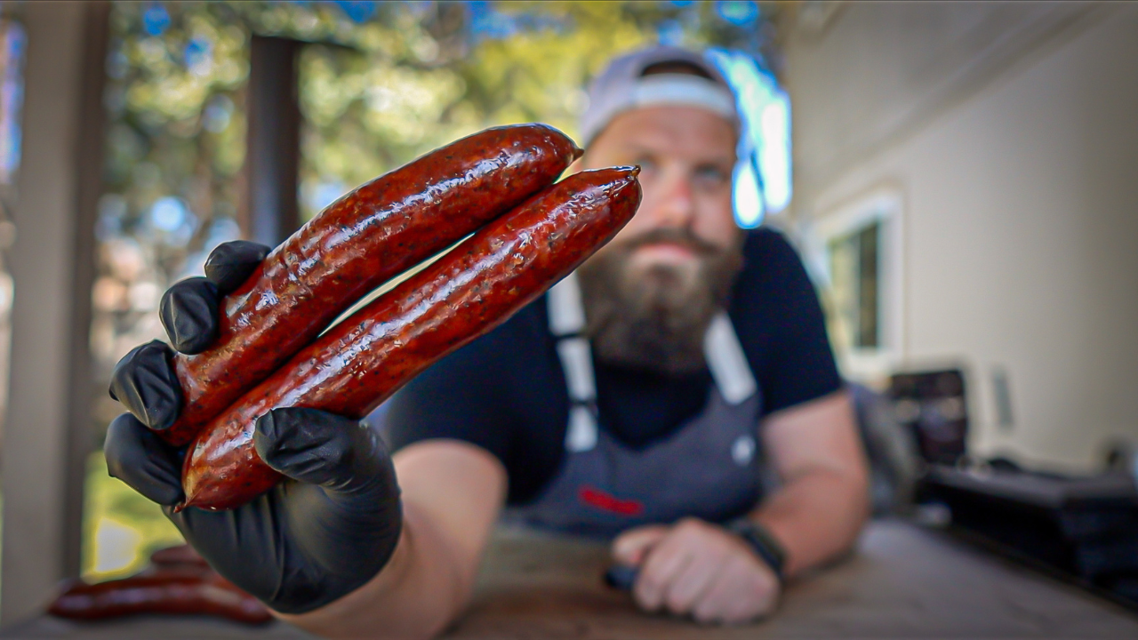 Cold Smoked Texas Sausage