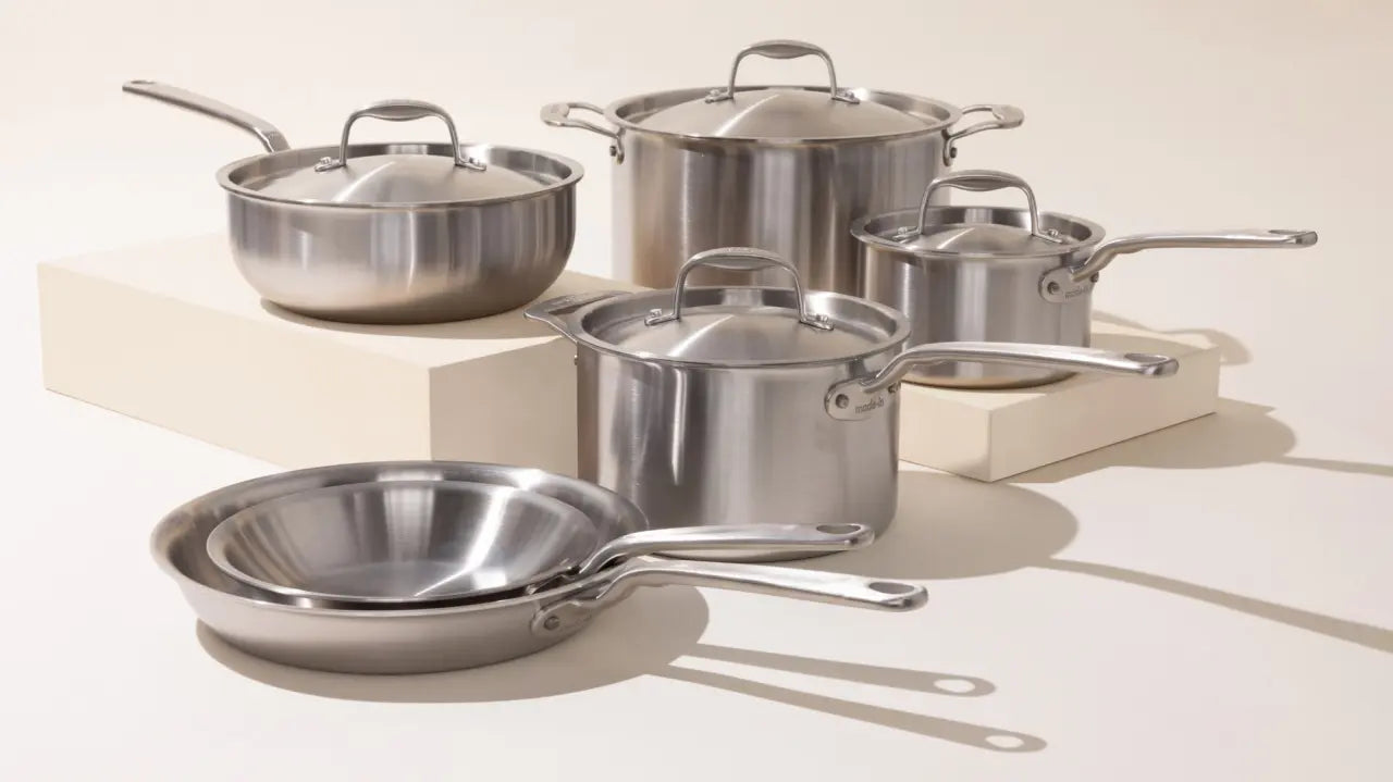 Made In 10-Piece Stainless Set