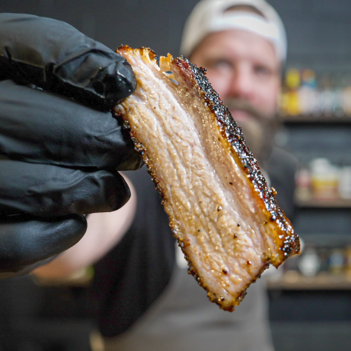 Direct Heat BBQ Pork Belly!
