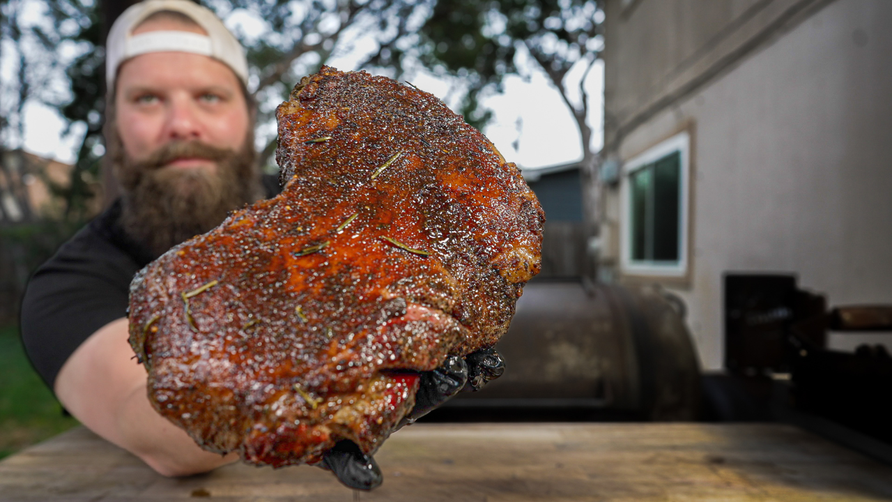 Smoked Leg Of Lamb!