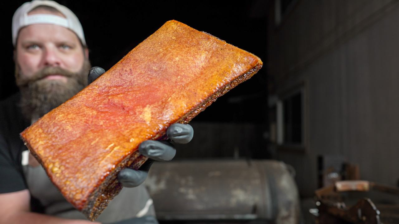 Crispy Pork Belly On The Pellet Grill!