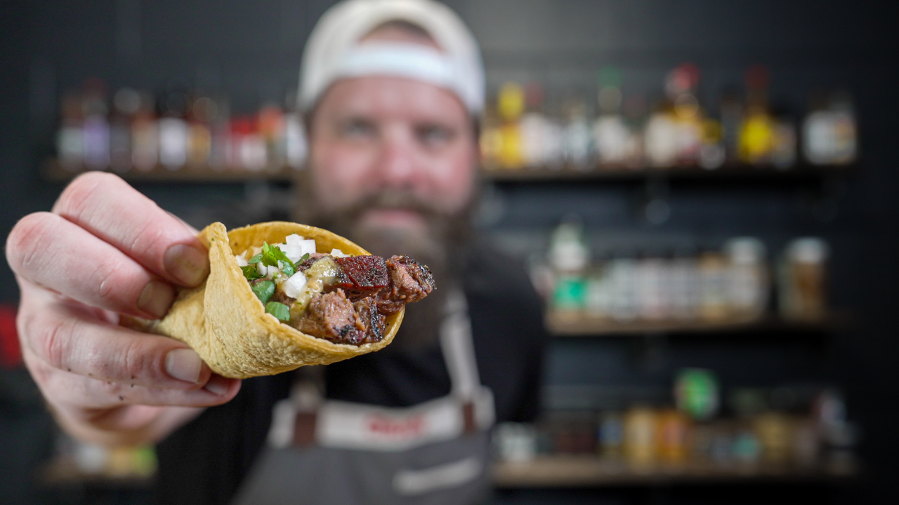 BBQ Lengua Tacos!