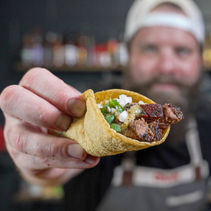 BBQ Lengua Tacos!