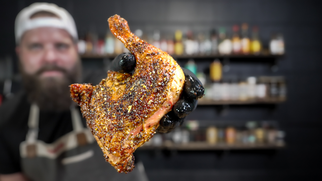 Lemon Pepper BBQ Chicken!