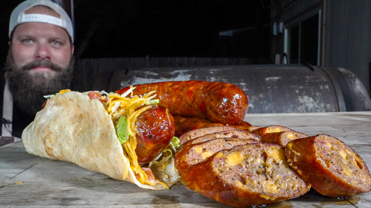 Taco Sausage Wrap!