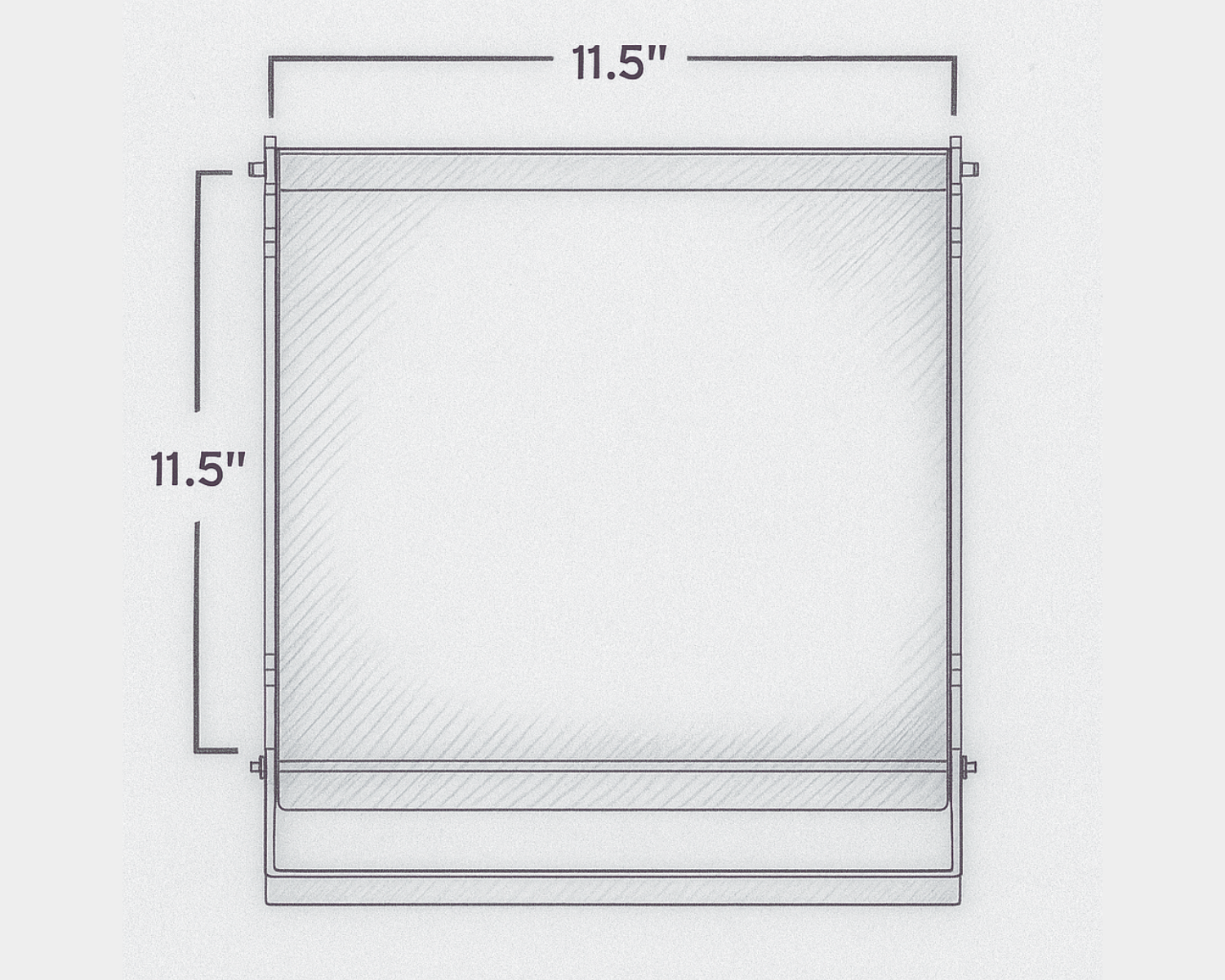 Product dimensions background