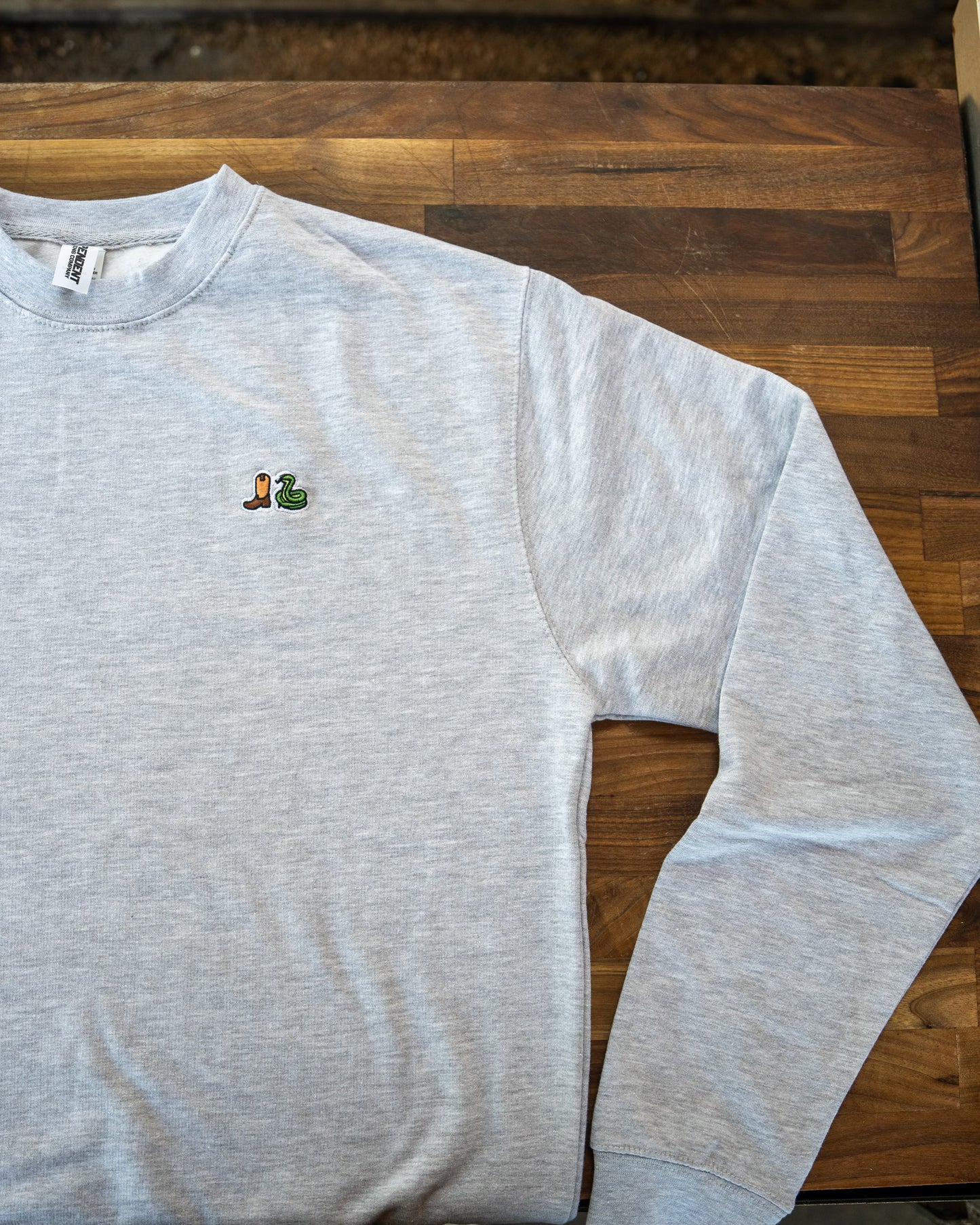 #Bootsnake Sweater Front