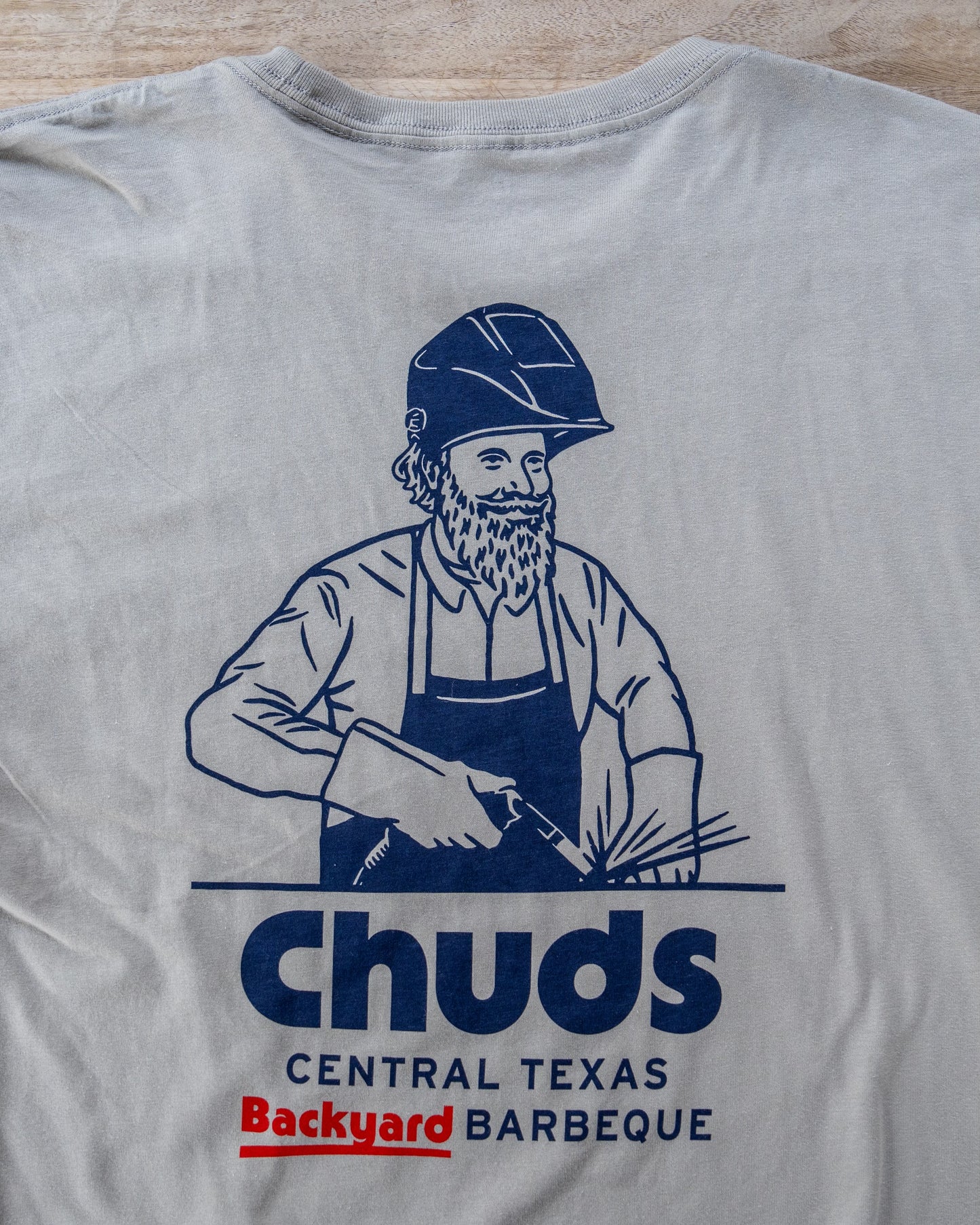 Chuds Welder T-Shirt Back