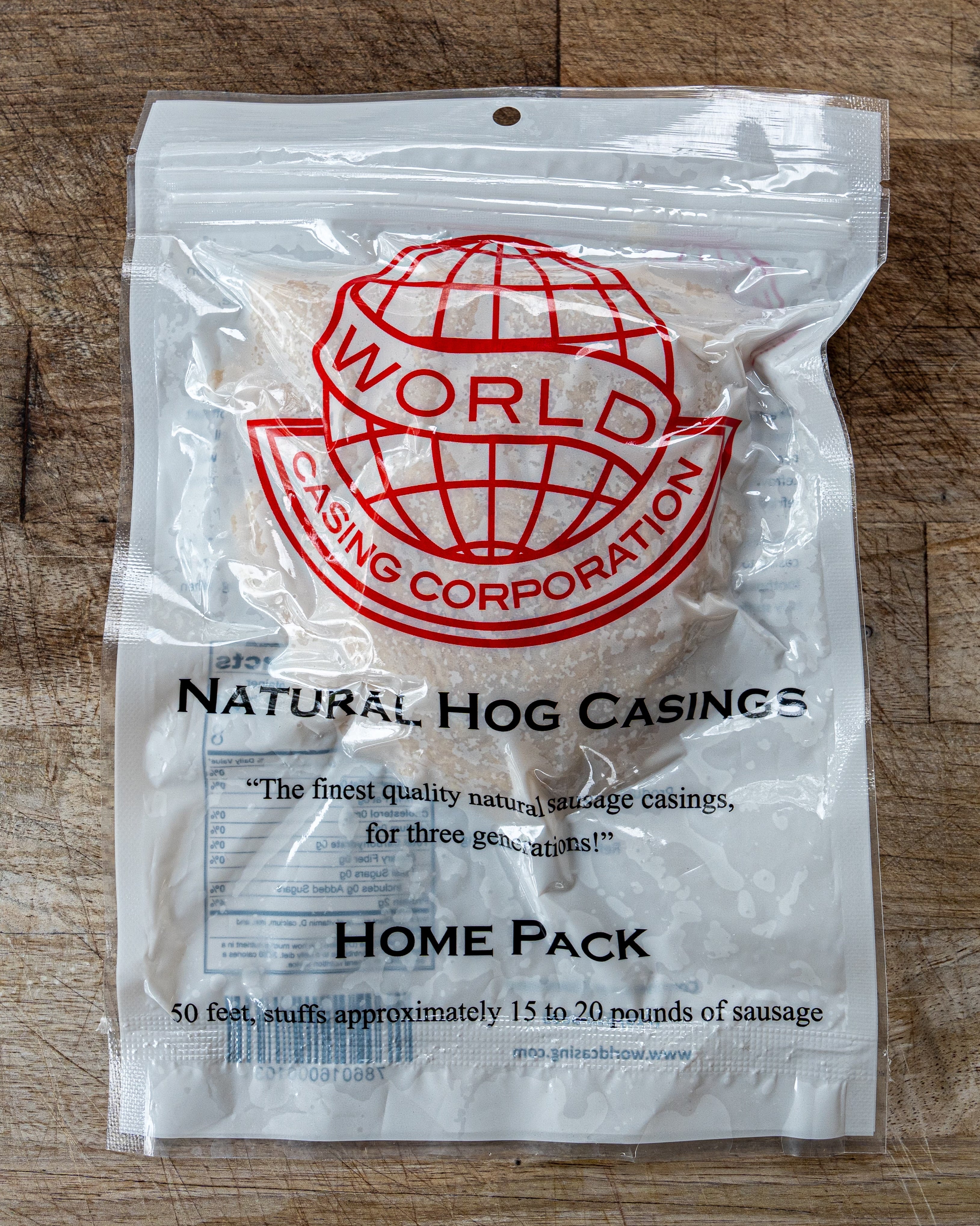 World Casing Hog Sausage Casings