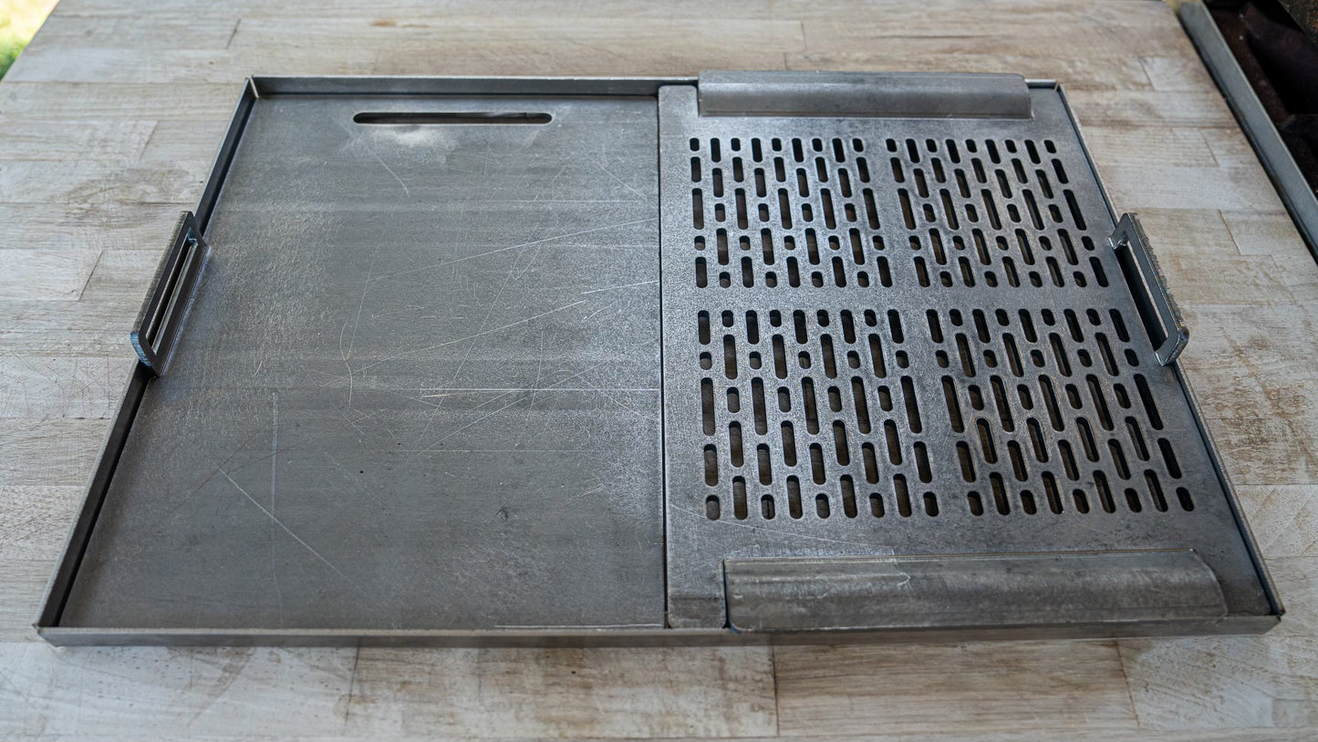 Griddle Plate and Top Grill Plate