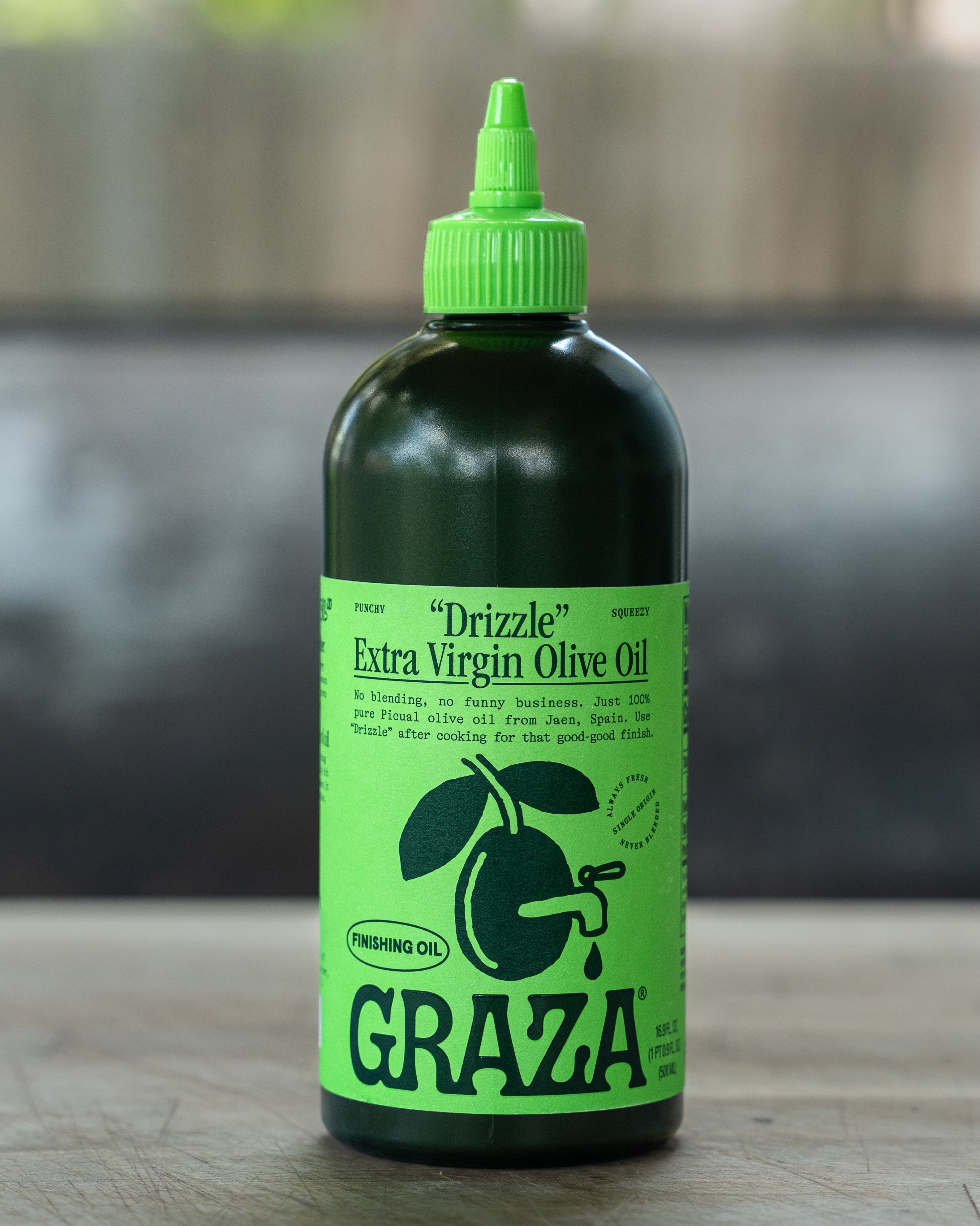 Graza drizzle extra virgin olive oil chuds bbq