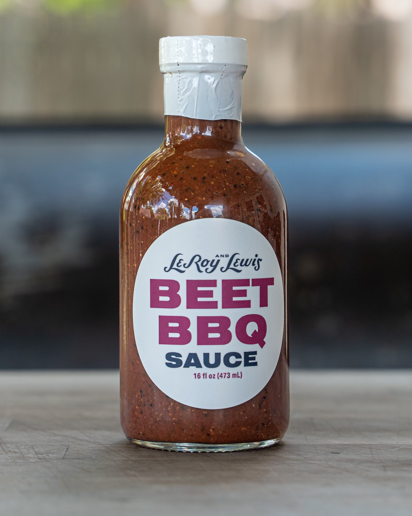 Leroy & Lewis Beet BBQ sauce front