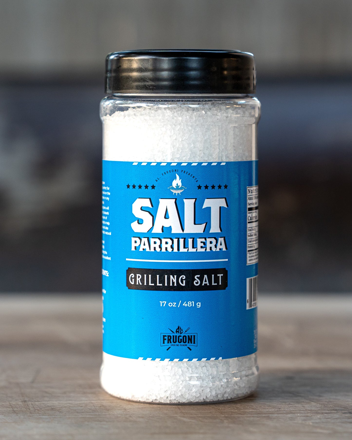 Grilling salt Front