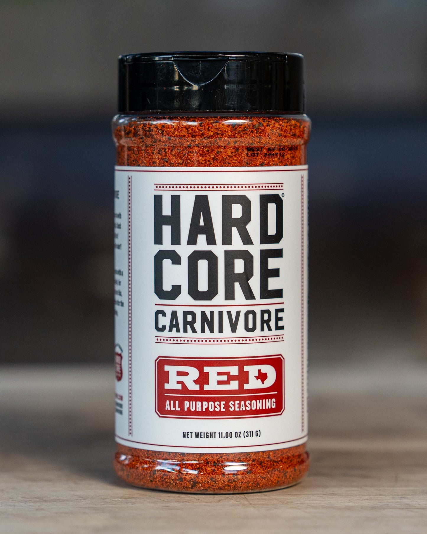 Hardcore Carnivore Red Front