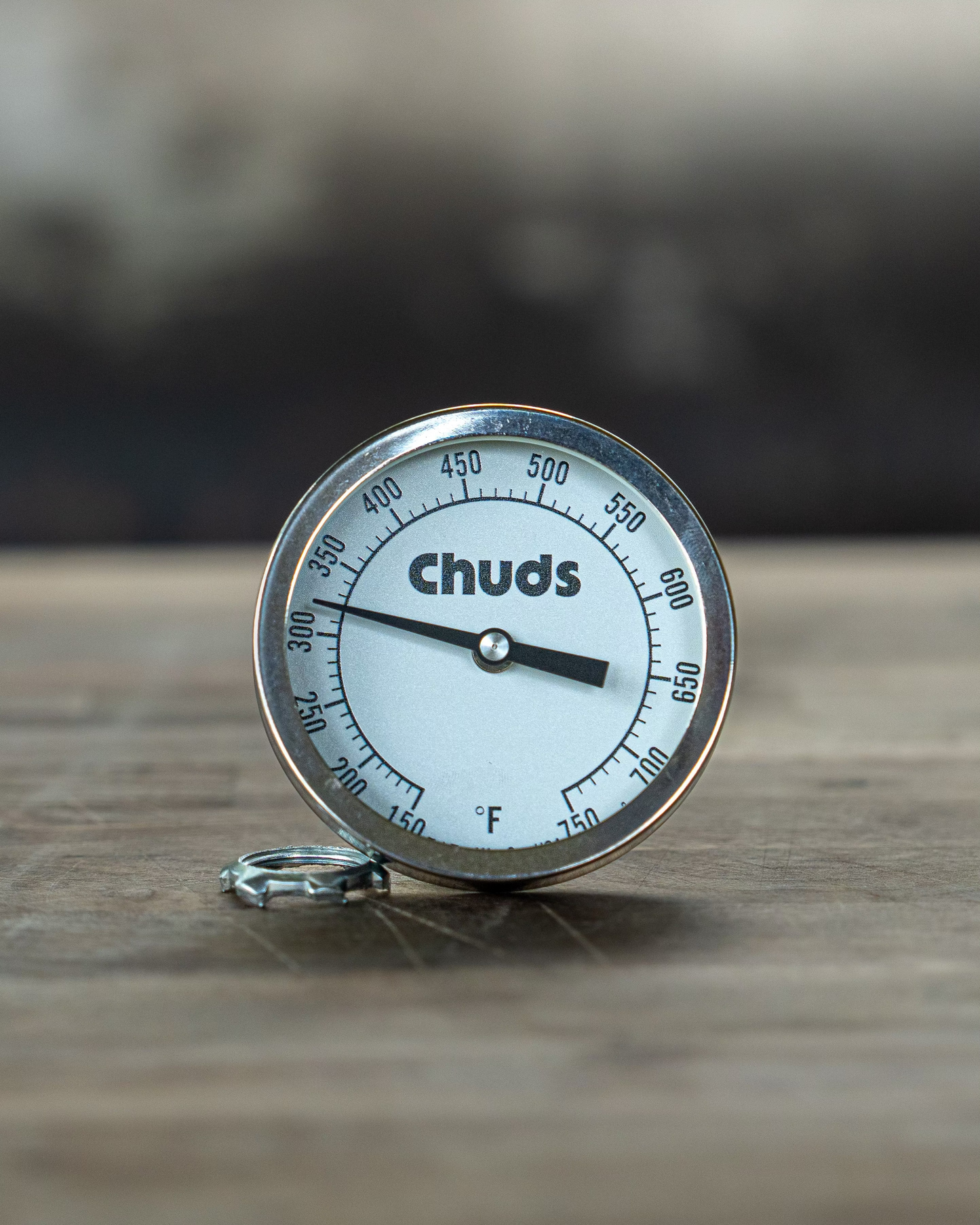Chuds Direct Heat BBQ Thermometer Front