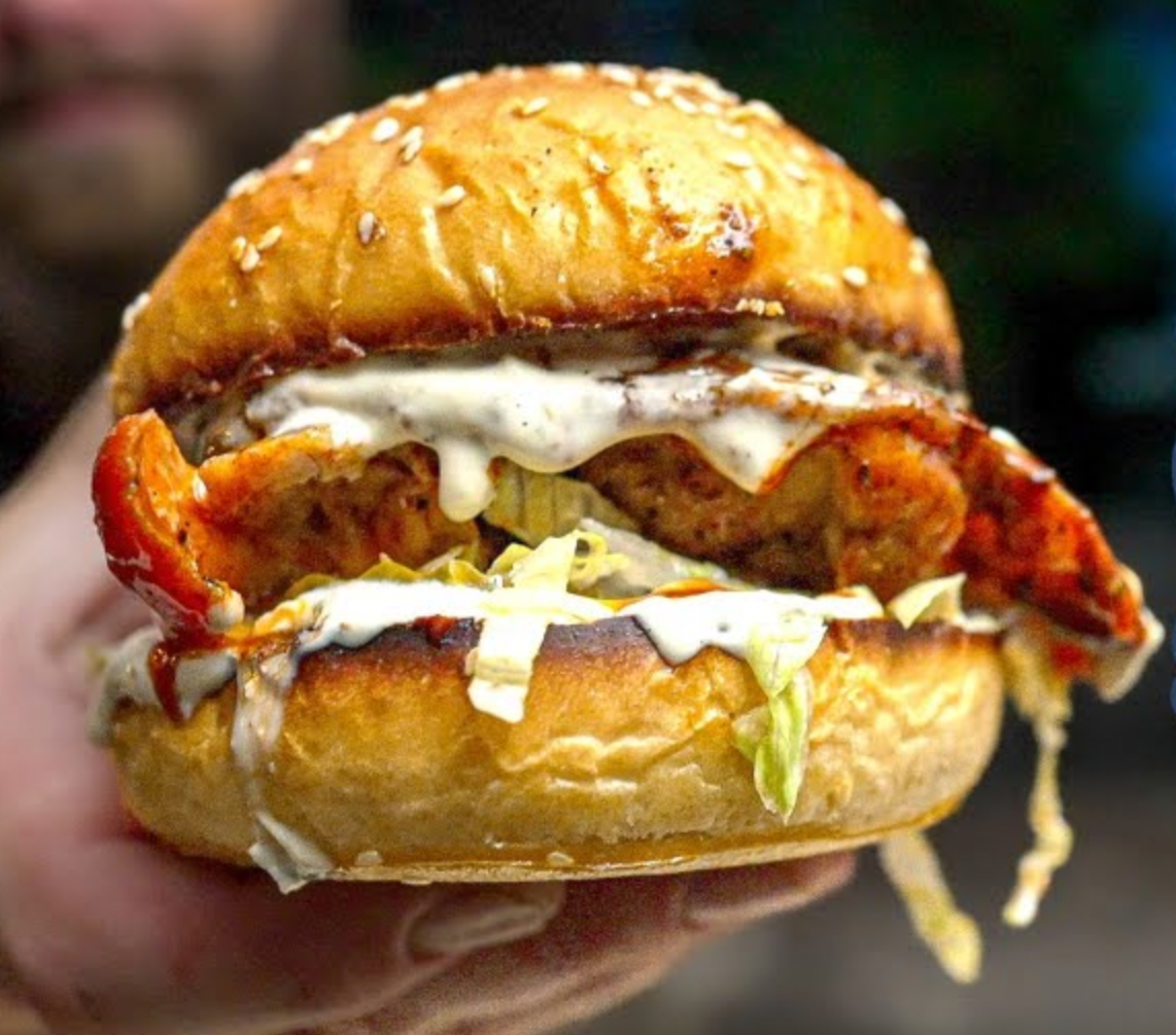 BBQ Buffalo Chicken Sandwich!