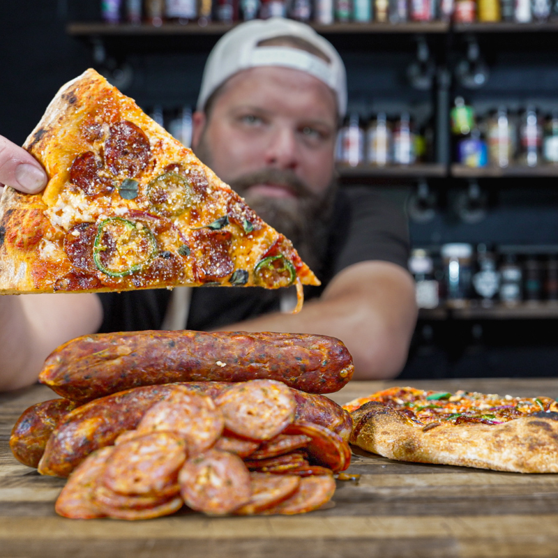 Smoked Chorizo Pizza