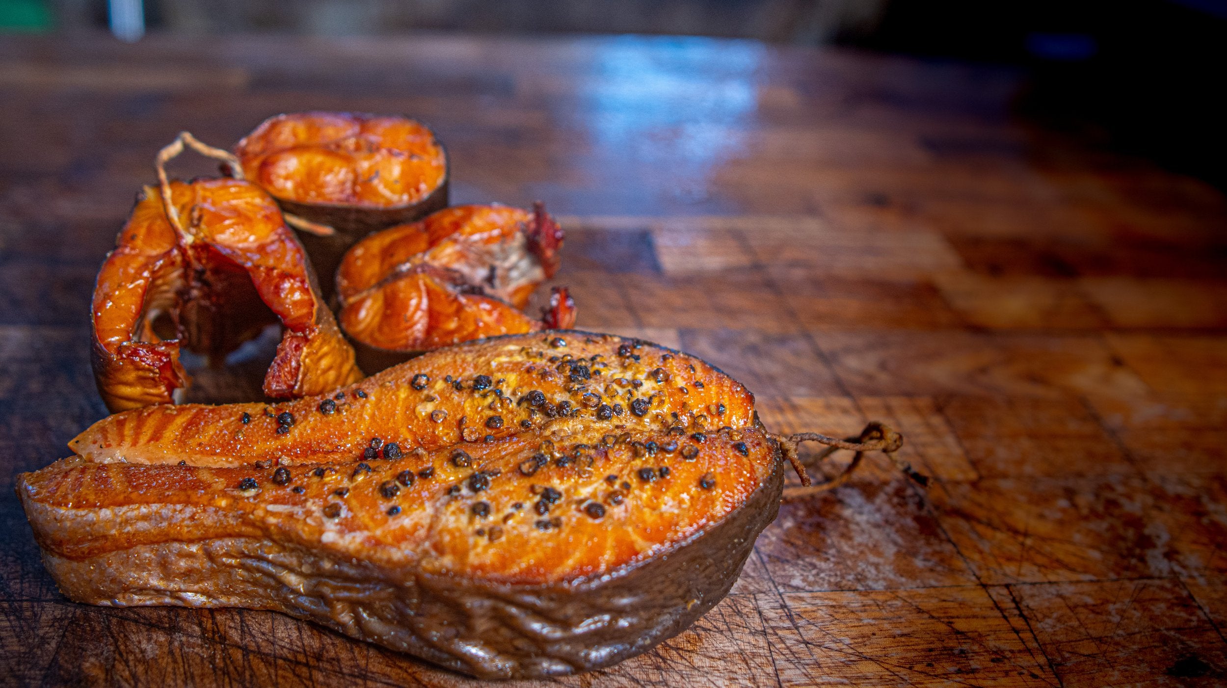 Smoked Fish Steaks