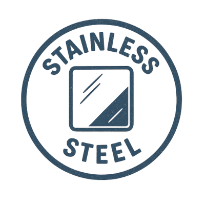 Stainless Steel Badge