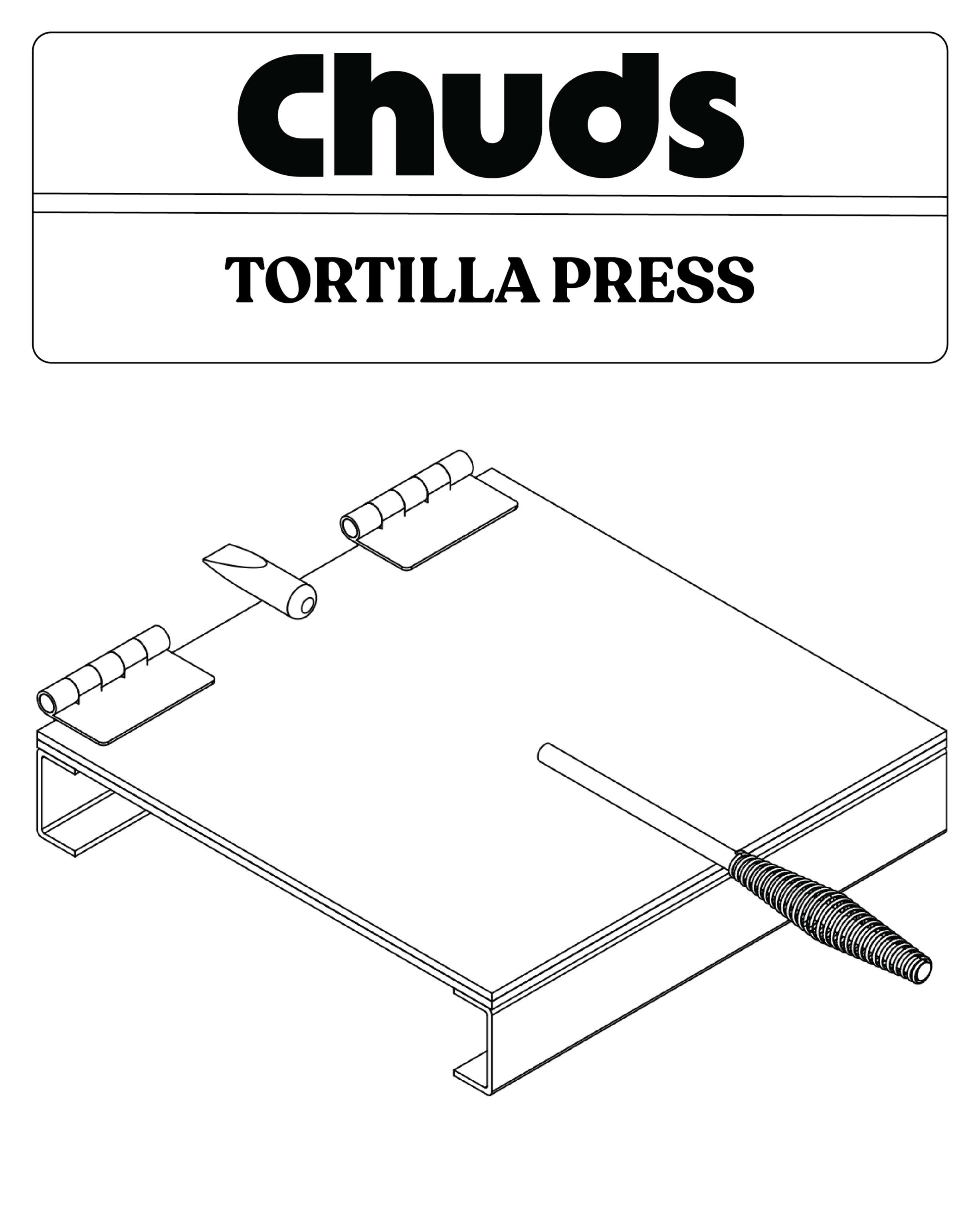 Tortilla Press Build Plans