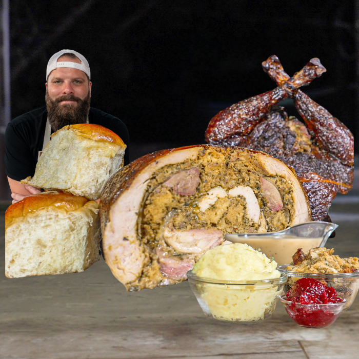 Thanksgiving BBQ Turducken